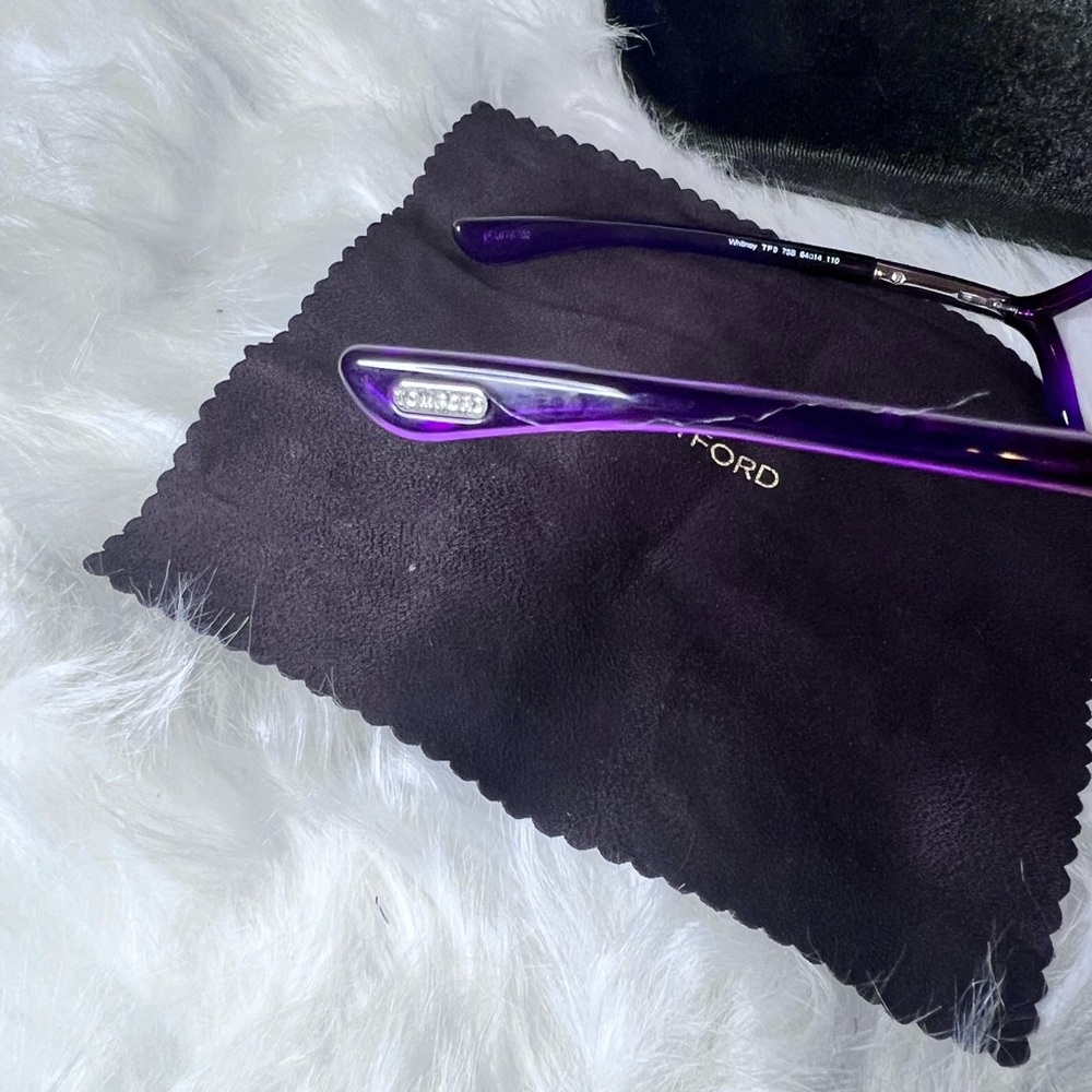 Purple Tom Ford Shades